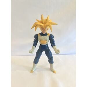 Dragon Ball Z Action Figure Saiyan Armor SS Trunks Irwin 5"